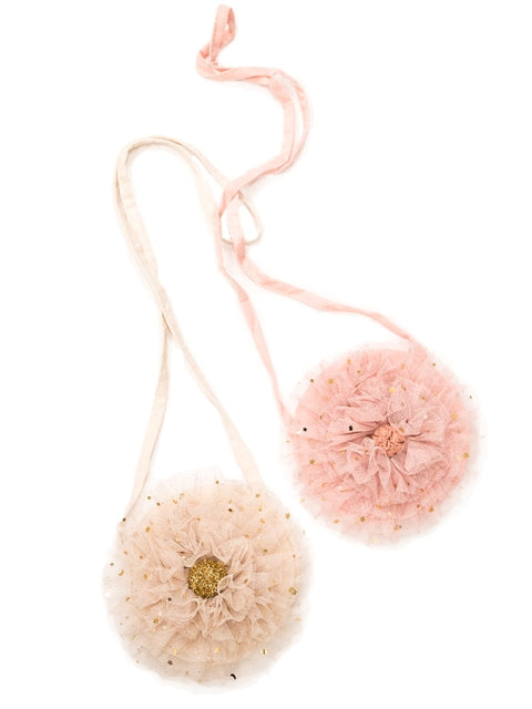 Sparkly moon & stars tulle bag.