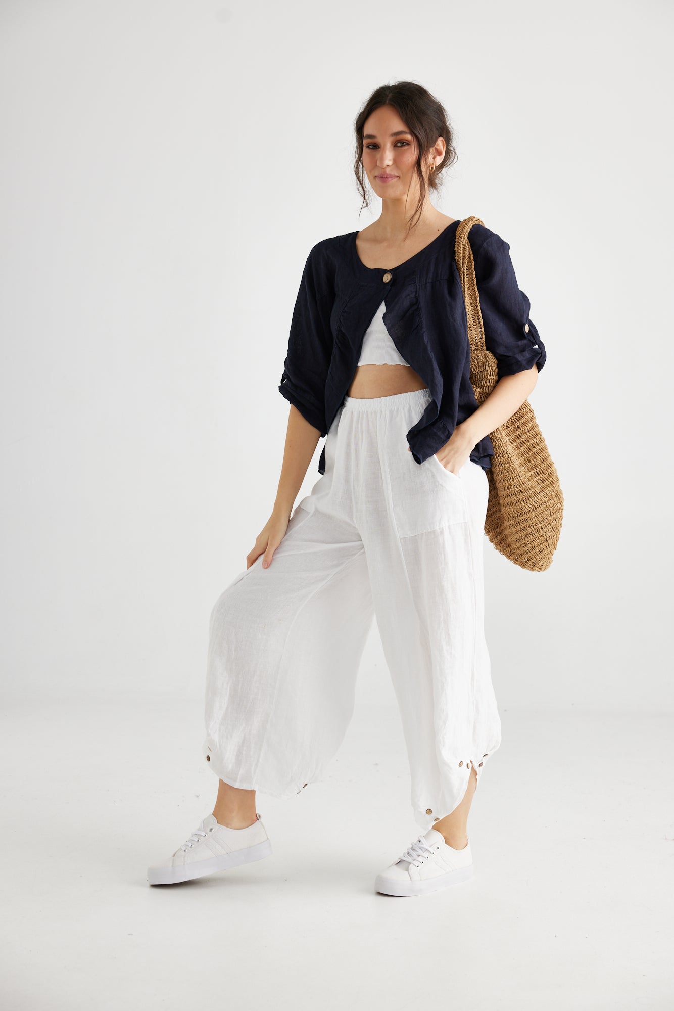 Lulu Pants . Salt