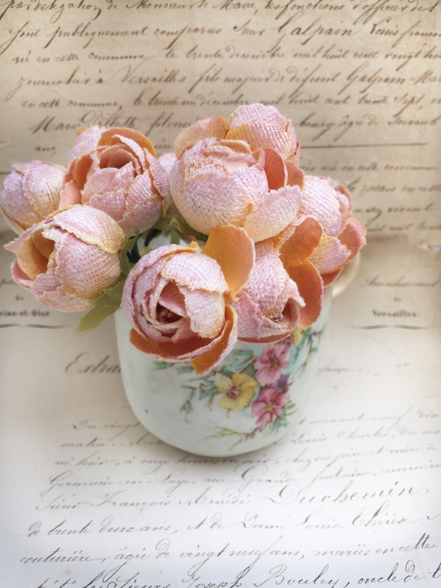 Dogwood Posy pale peach.