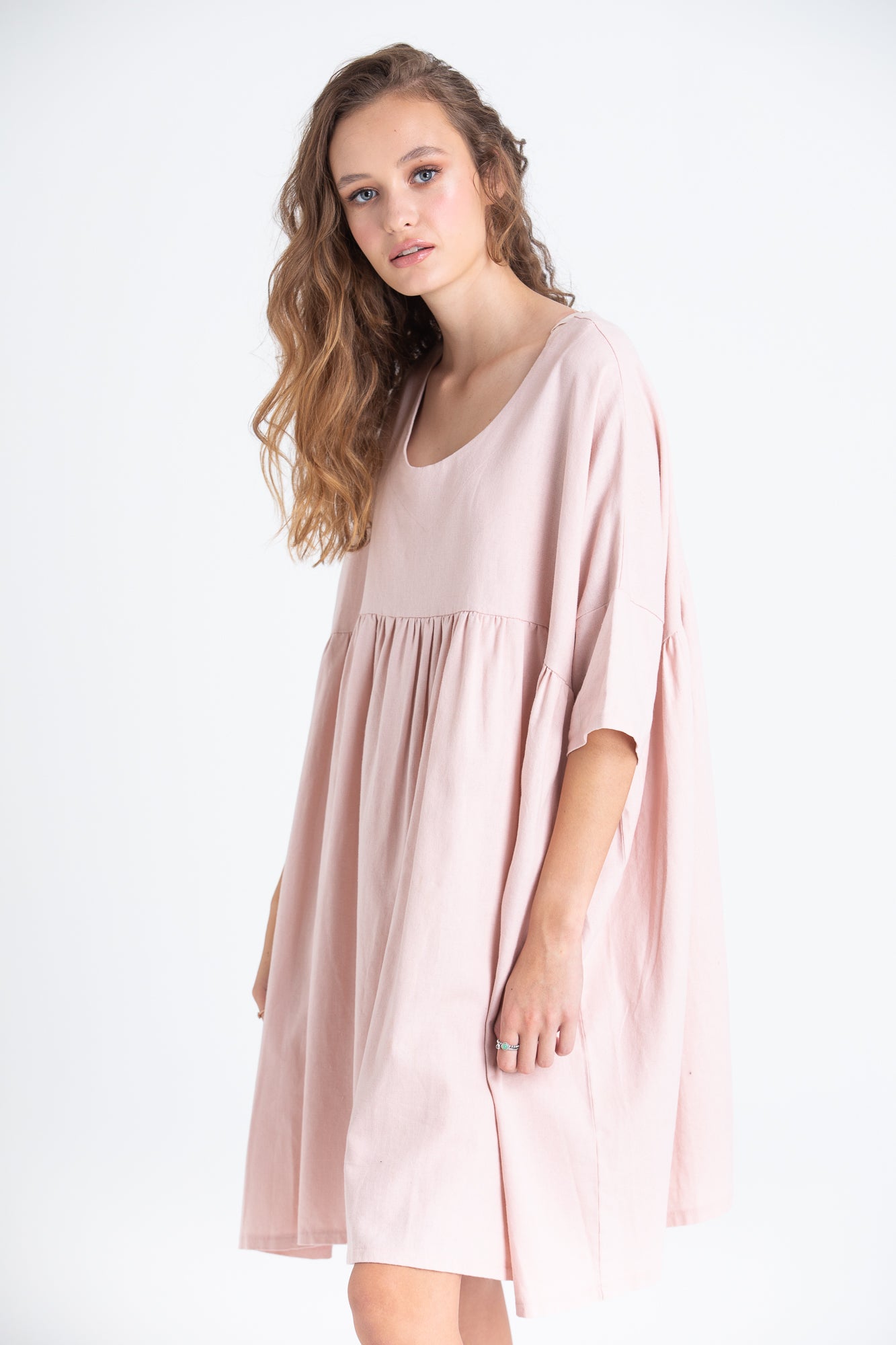 Provence dress. Blush pink