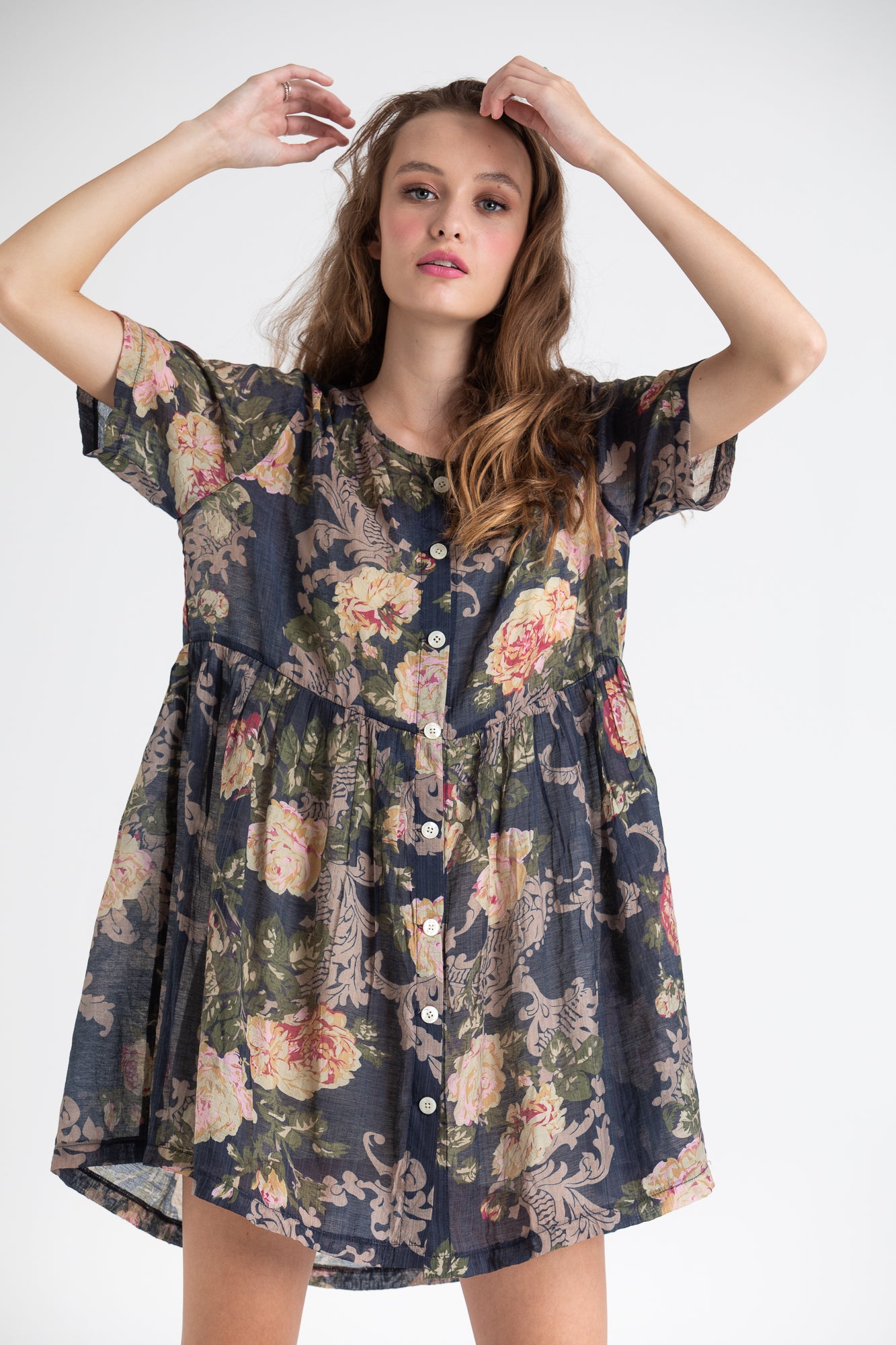 Baby Doll floral dress.