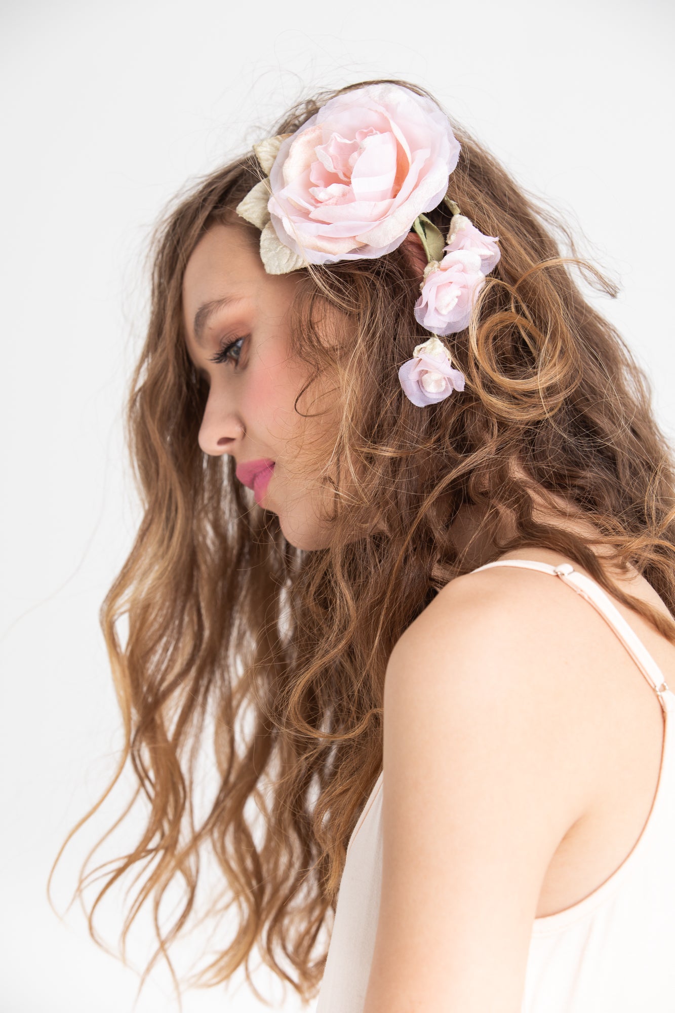 Peony Rose Hairslide