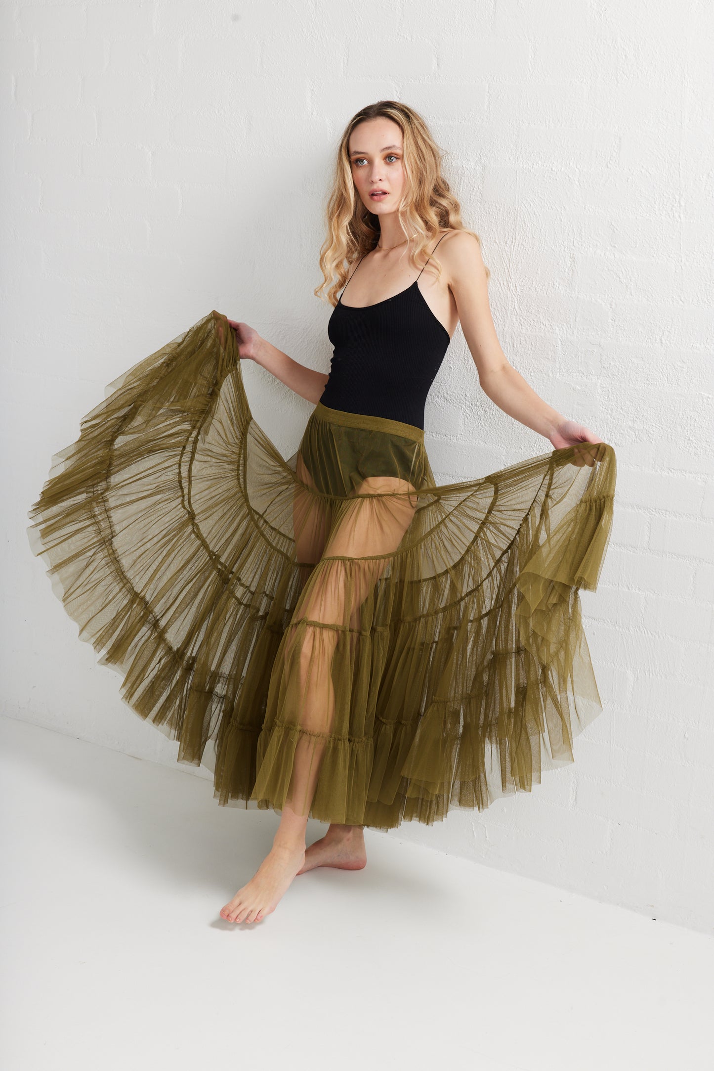 Celeste Tutu skirt. Moss