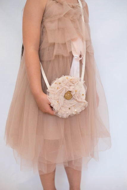 Pixie Dust sparkly tulle bag.