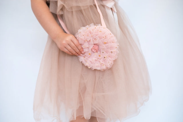 Pixie Dust sparkly tulle bag.