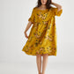 Audrey Linen Dress.  Sunflower