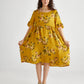 Audrey Linen Dress.  Sunflower