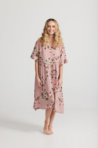 Audrey baby Doll dress. Antique Pink