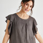 Bella Linen top. assorted colours