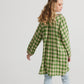 Chelsea dress. Green Plaid