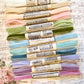 The French Pastille Collection of 13 Velvet ribbons.
