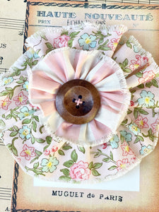 Blossoms Flower Brooch.