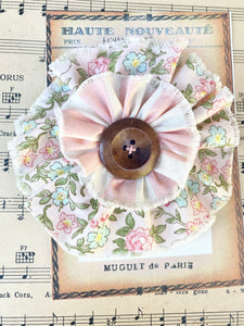 Blossoms Flower Brooch.