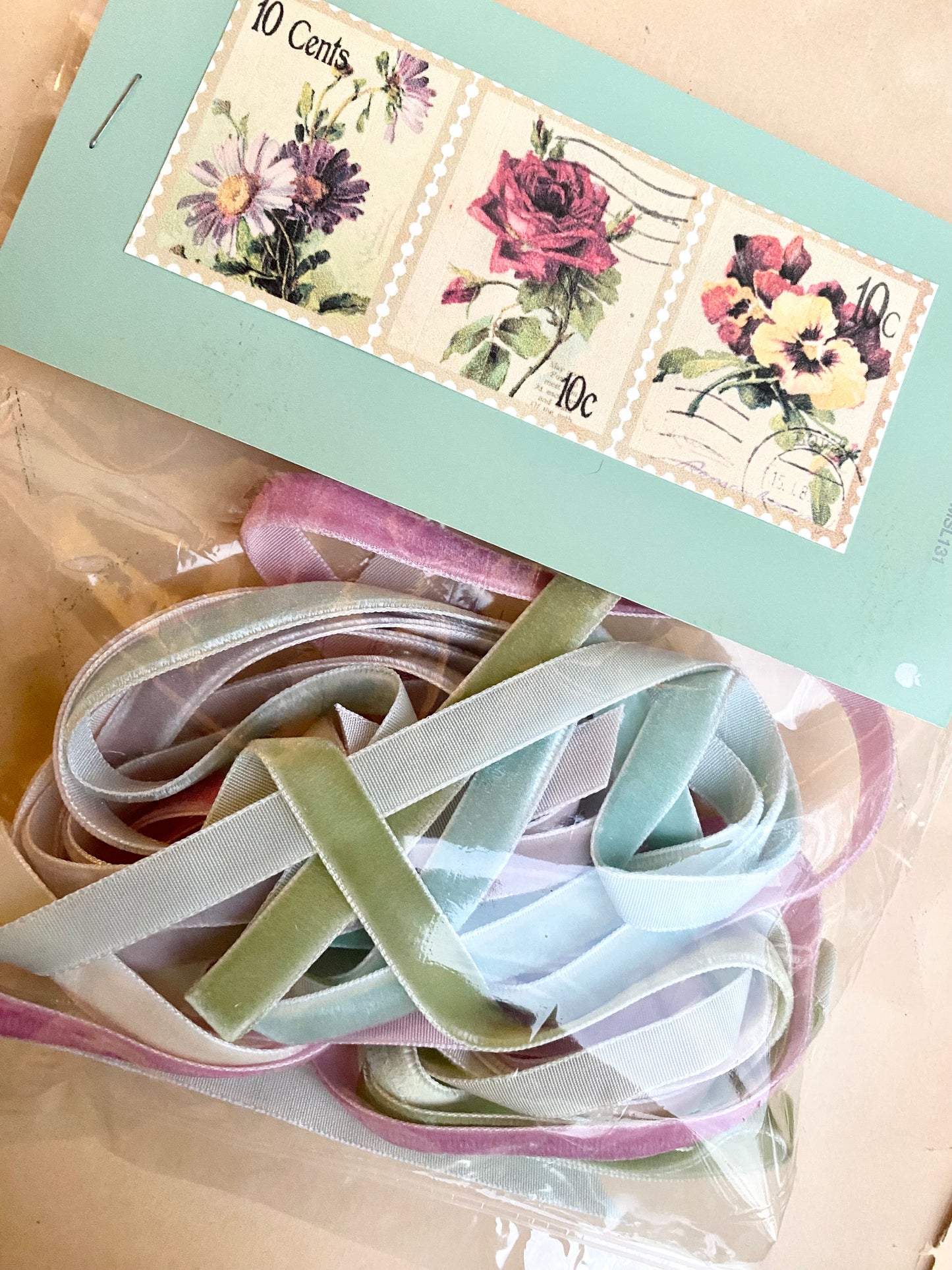 Vintage Ribbon Collection Number 1. Pastels