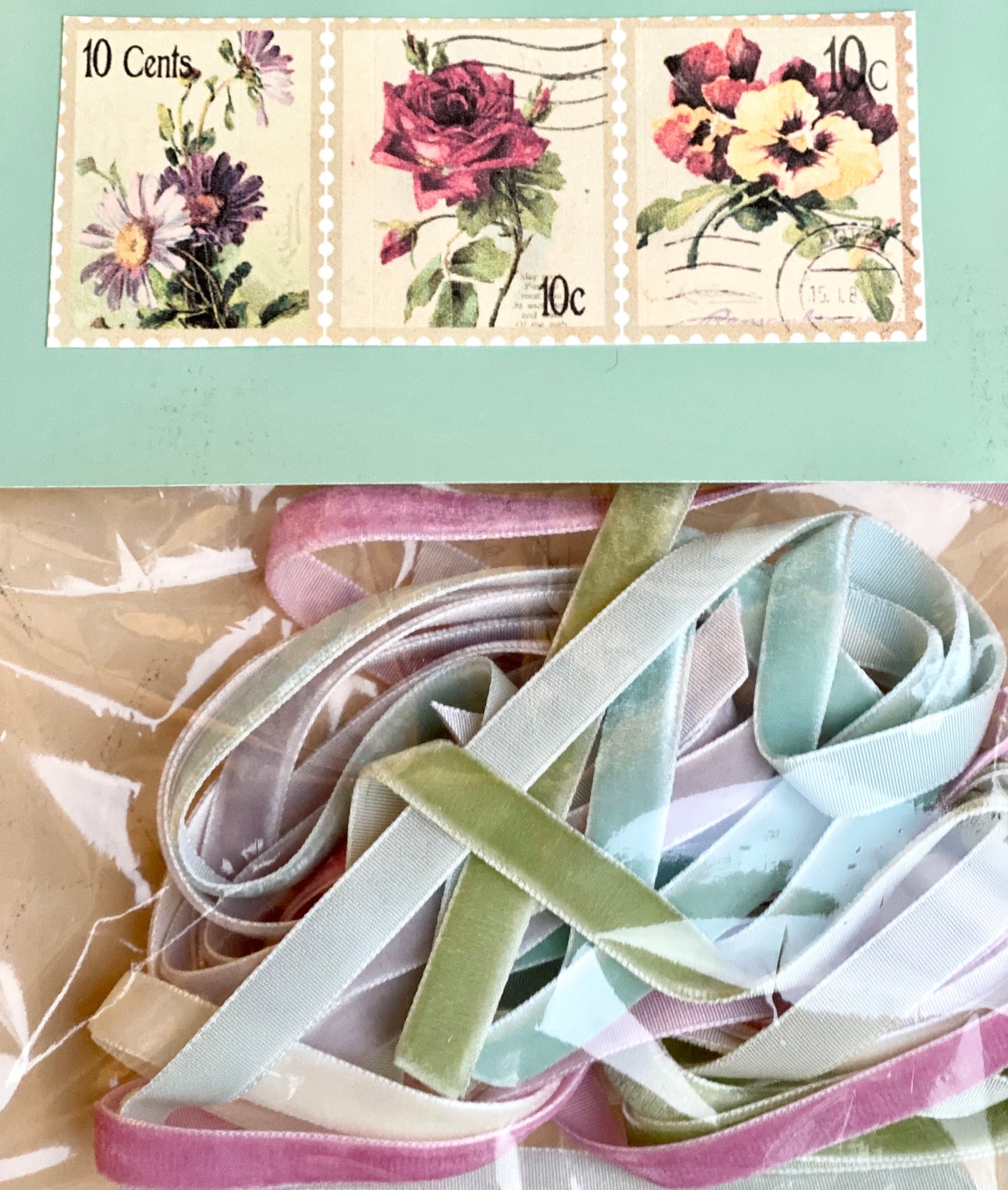 Vintage Ribbon Collection Number 1. Pastels