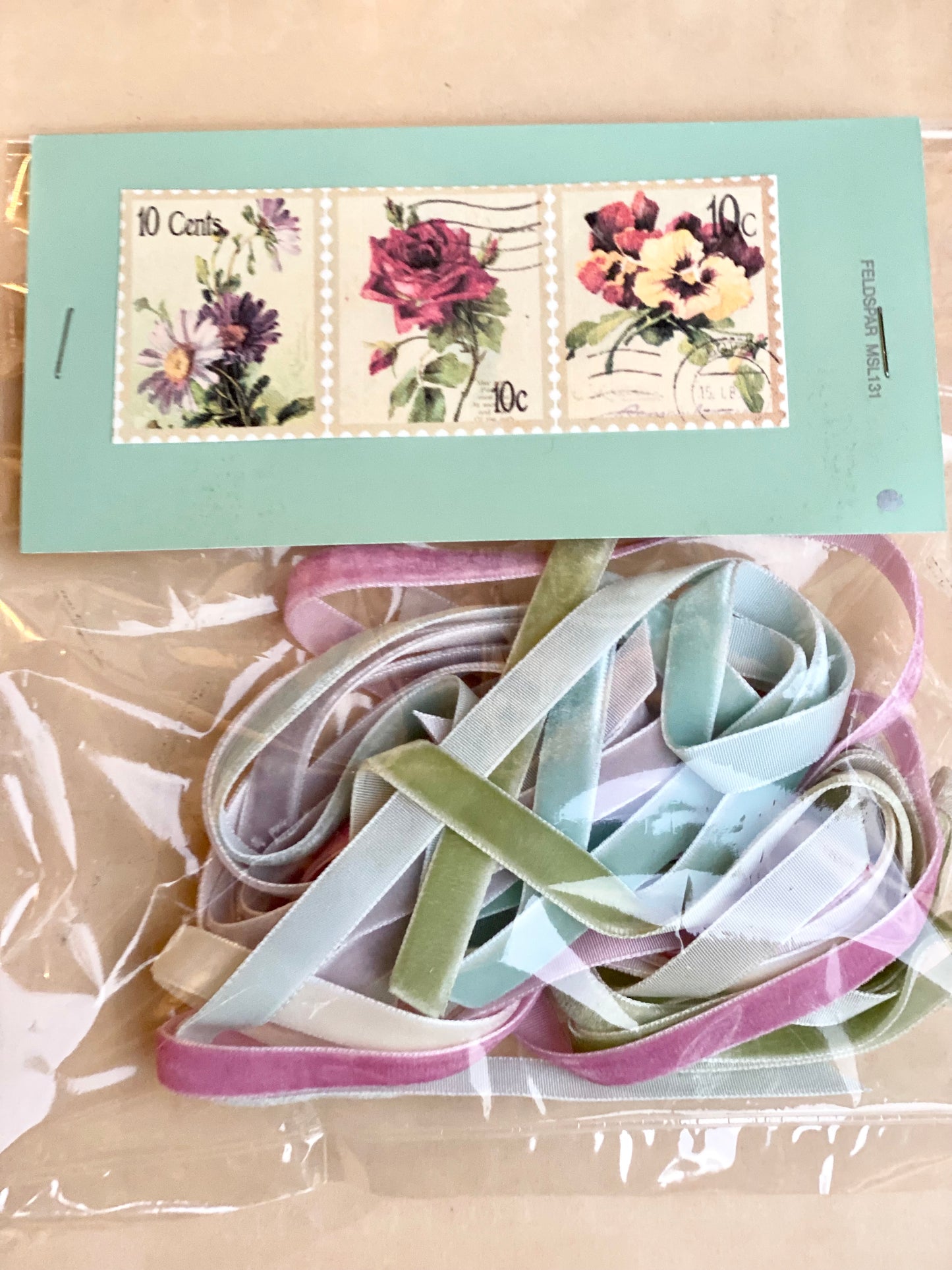 Vintage Ribbon Collection Number 1. Pastels