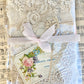 Exquisite antique lace collection. Ephemera & lace.
