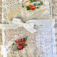 Exquisite antique lace ephemera collection. Scraps & Lace