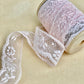 Delicate Vintage cotton lace. Pale Pink.