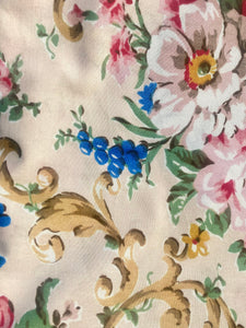 Poetry of Flowers Fabric Collection. Vintage English Rose Garden