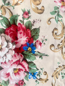 Poetry of Flowers Fabric Collection. Vintage English Rose Garden