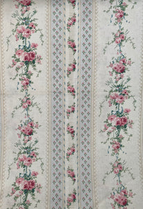 French Rose Stripe fabric.