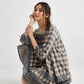 Isla Plaid Dress. Paynes Grey