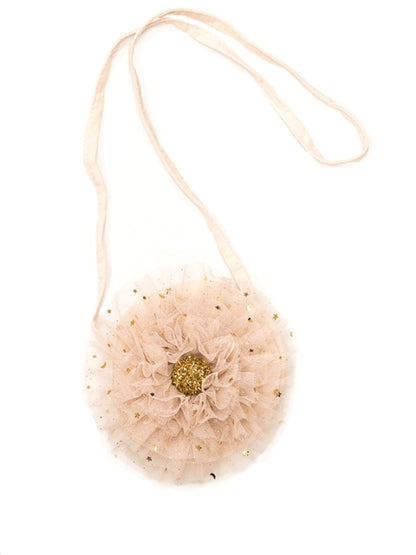 Sparkly moon & stars tulle bag.