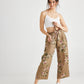 Eva Linen pants . Olive Branch Floral