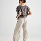 Lulu linen pants. Sandstone