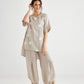 Lulu linen pants. Sandstone