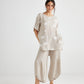 Lulu linen pants. Sandstone