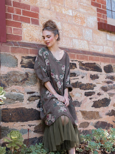 Ariette Tulle Tutu skirt. Moss
