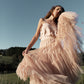 Celeste tulle tutu . Champagne.