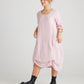 Primavera linen Dress . Blush pink.
