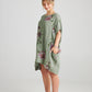 Rosabella linen dress. Olive Posy