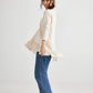 Ruby Ruffle Top . Blush