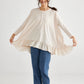 Ruby Ruffle Top . Blush