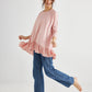 Ruby Ruffle Top.. Tearose