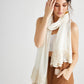 Wren Scarf. Coconut
