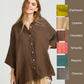 Teddie Linen shirt. Limited time colours
