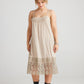 Marisol Lace edged dress.  Sandcastle