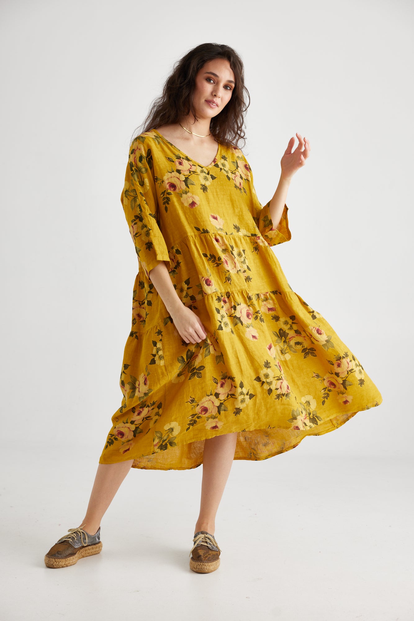 Latest linen online dresses 2019