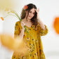 Stella Linen Dress.  Sunflower Floral