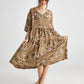 Stella Linen dress. Olive Branch