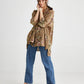 Teddie linen shirt. Olive Branch Floral