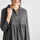 Trelise dress. Charcoal