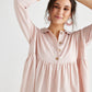 Trelise Dress.  Blush Pink.