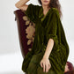 Florentine Velvet Coatdress. Moss