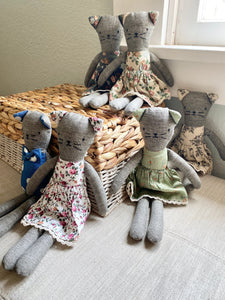 Violet & Pierre the Cat Toys.